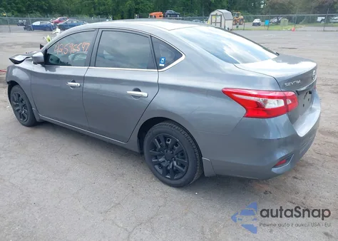 2017 Nissan Sentra S z USA, uszkodzony, nr VIN 3N1AB7APXHY366006